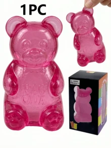 MINKOJA A Little Bear Maltose Pinching Ball Stress Relief Toy, Cute And Easy To Carry, Fidget Toy, Stress Toy, Squishy Slow Rising, A Great Gift For Birthday, Party, Holiday, And Weekdays. - Multicolor - View 10