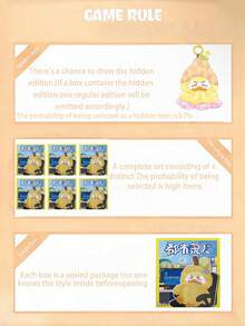POKOJA LAND Mystery Box/Blind Box/Surprise Box/Random Box(Non-Plush Filling) - Tide play blind box - View 6