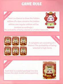 POKOJA LAND Mystery Box/Blind Box/Surprise Box/Random Box(Non-Plush Filling) - Tide play blind box - View 6