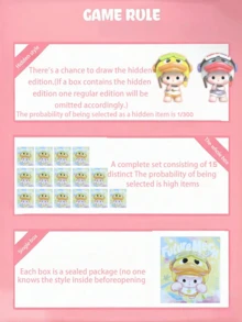 POKOJA LAND Mystery Box/Blind Box/Surprise Box/Random Box(Non-Plush Filling) - Tide play blind box - View 6