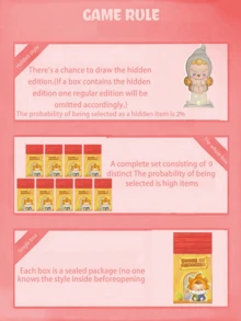 POKOJA LAND Mystery Box/Blind Box/Surprise Box/Random Box(Non-Plush Filling) - Tide play blind box - View 6