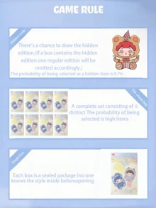POKOJA LAND Mystery Box/Blind Box/Surprise Box/Random Box(Non-Plush Filling) - Tide play blind box - View 6