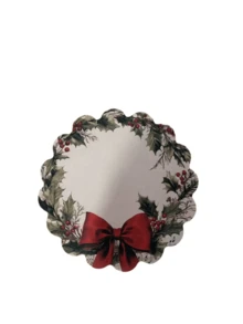 1 Set Alas Meja Natal Bentuk Tidak Beraturan Anti Selip Dapat Dicuci untuk Pesta Liburan, Ruang Makan, Dapur, Rumah Pertanian, Dekorasi Natal dan Tahun Baru, Hadiah - A - View 7