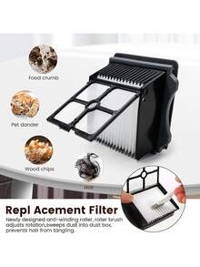 5‑Pack Replacement Roller Brush & Filter Kit, Compatible With Ifloor 3, Floor One S3 Cordless Wet‑Dry Vacuum Cleaner Spare Parts - Tineco iFloor 1.0 - View 2