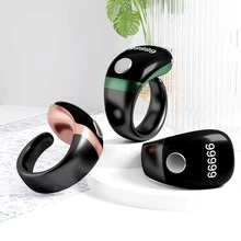 1Pc Smart Ring Multifunctional Electronic Counter, OLED HD Full‑Screen Display, Clear Large Readable Digits, Portable Wearable Counter - Multicolor - View 1