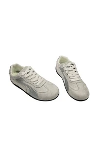 Comfortable Women'S Sports Shoes With Soft Sole And Non-Slip, Suitable For Spring And Autumn Wear, Large Sizes, Model 2026. - White - View 8