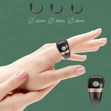 1Pc Smart Ring Multifunctional Electronic Counter, OLED HD Full‑Screen Display, Clear Large Readable Digits, Portable Wearable Counter - Multicolor - View 9