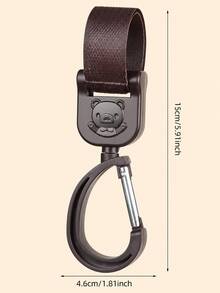 SHEIN 2 Packs, Removable And Pasted Stroller Hooks, 360-Degree Rotating Design, Storage Hooks Suitable For Different Strollers - Multicolor - View 8