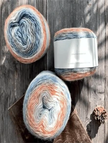 1pc Soft, Skin-Friendly Colorful Yarn, Suitable For DIY Knitting And Crocheting Sweaters, Scarves, 3.53 Oz/Pc, Autumn/Winter Season - multicolor - View 6