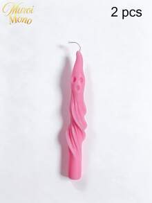 Muroi Mono 10/2/1 pièce, Bougie parfumée longue en forme de fantôme pour Halloween, Décoration d'ambiance amusante et créative, Bougie en cire de soja faite à la main en forme de momie blanche, Idéale pour les fêtes d'Halloween, la décoration de la maison & les cadeaux de fête - Bougie fantôme - Voir 16