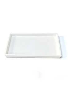 Small Silicone Bathroom Tray, Soap & Sponge Holder, Sink Storage Organizer For Candles, Keys And Small Items - one size fits all - View 8