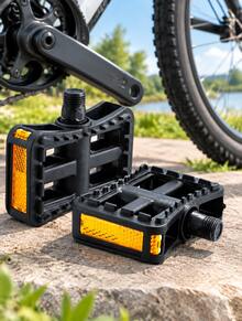 Pedales de bicicleta resistentes y duraderos, pedales de bicicleta de uso rudo, accesorios de ciclismo de repuesto universal para montar al aire libre - Multicolor - Ver 6