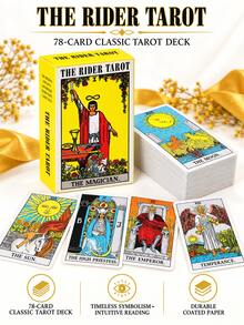MINKOJA Classic Rider-Waite 78 Cards Original Deck - Multicolor - View 1