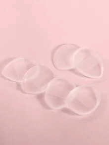 3/6pcs,Transparent Color,Drop-Shaped/Circular Silicone Makeup Sponge | Portable Travel Makeup Tool, Non-Absorbent | Concealer, Foundation, Reusable And Washable, Makeup Accessories, Sponge, Makeup Brush, Loose Powder Sponge, Affordable Price - Multicolor - View 6