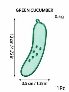 Joivida 1Pc/5Pcs Kawaii Organza Embroidery Bookmarks, Fruit Vegetable & Sauce Bottle Pattern, Sheer Polyester Embroidered Appliques, Multipurpose For Reading Mark & Journal DIY Craft Decor - multicolor - View 14