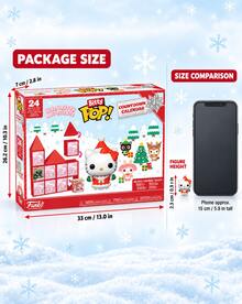 Funko Bitty Pop Character Countdown Calendar, Princess And Design Optional, 24 Pieces Buildable Castle Scene For Shelf Display - Multicolor - View 4