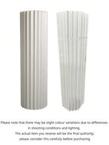 1/3/4pcs Set Cardboard Pedestal Stand, Folding Pillar Stand, Wedding Props, Floor Display Column Stand, Diy Pedestal Box With Round Top Plate Folding Paper Cylinder Column Pedestal Wedding Birthday Cake Flower Stand Rack, Material: Paper, Can Bear - Multicolor - View 14