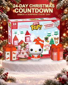 Lịch đếm ngược Giáng Sinh Funko Bitty Pop, 24 món kèm lâu đài lắp ráp, mô hình vinyl mini và cảnh trưng bày nhân vật dễ thương - Nhiều màu - Xem 10