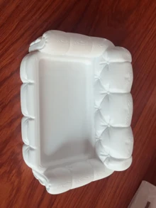 1PC 3D Printed Mini Sofa Shaped Storage Tray White Jewelry Organizer Key Holder Hair Accessory Desktop Decor Light Luxury Style - White - View 6