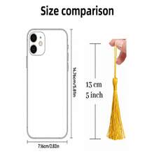 20/50/100pcs 5 Inch/13cm Gold Small Tassel With Rings, Suitable For Bookmarks, Jewelry Making, DIY Projects. - gold - View 4
