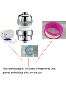 20 Stage Shower Hard Water Purification Filter Showerhead Activated Carbon Water Purifier Chlorine Removal Reduce Dry Itchy Skin - 20 layer filter - View 2