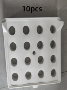 10PCS Clothes Folding Board Plastic Storage Box And Organizer Rack For Home Wardrobe Bathroom Laundry Room Storage - White - View 7