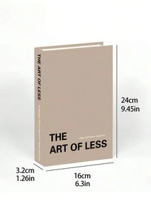 1pc Aesthetic Paper Decorative Books Faux Book Set For Coffee Table Bookshelf Mantel Modern Home Decor Halloween Christmas Ornament Gift - Multi-color - View 7