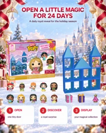 Funko Advent Calendar 2026, Funko Pop Advent Calendar, Bitty Pop Countdown Calendar, Hallo Kitty Sanrios/Christmas Princess, Princess Advent Calendar 2026, Funko Pops, Bitty Pops Funko, Advent Calendars, Advent Calender, Halloween Christmas 2026 Gift - Multicolor - View 3