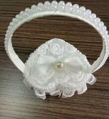 1PC Wedding Hand-Held Ring Box Lace Faux Pearl Ring Box Bow Small Flower Basket Flower Girl Hand-Held Heart-Shaped Ring Pillow Wedding Props - multicolor - View 12