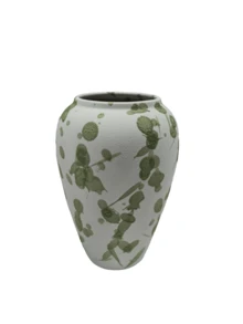 Handmade Chinese Style Vase Decor, New Chinese Retro Ceramic Thick Pottery Large Flower Pot - Flowerpot - View 8