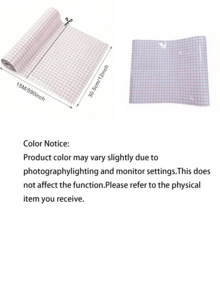 Various Specifications Standard Viscosity Transparent Medium Adhesion Vinyl Transfer Tape, Vinyl Transfer Paper With Alignment Grid, Transparent Transfer Tape, Cup Sticker Making, Window Printing Transfer Film, Pet Self-Adhesive Transparent Transfer - multicolor - View 3