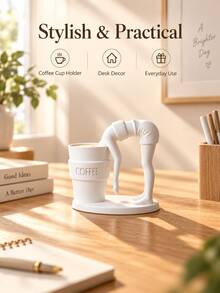 Haus Hana 1pc 3D Printed Figurine, Creative Nightstand Display Decor For Bedroom, Unique Tabletop Ornament For Space Atmosphere, Modern Home Accent, Gift For Home Decor Lovers - multicolor - View 2