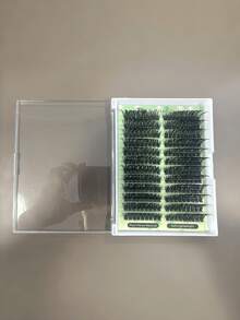 10D 0.07mm 8-16mm Mixed C D Curl Fluffy Wispy Natural Volume Individual Lashes DIY Eyelash Extension Reusable For Women Girls Daily Party Makeup Gift - Multicolor - View 9