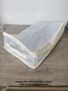 Túi đựng đồ PVC 1 cái trong suốt chống bụi chống mốc, túi đựng quần áo và bộ chăn ga gối đệm, dùng cho ga giường, vỏ chăn, chăn, quần áo theo mùa, tủ quần áo, gia đình, ký túc xá, đồ dùng du lịch thiết yếu - Xem 8