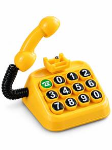 1pc Retro Telephone-Shaped Temporary Parking Number Plate, Magnetic Privacy Handset, Customizable Phone Number Display, Residue-Free Dashboard Contact Sign For Cars - A - View 15