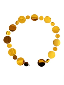 20pcs Silver/Gold Mirror Sequin Party Hanging Decorations - Hanging ...