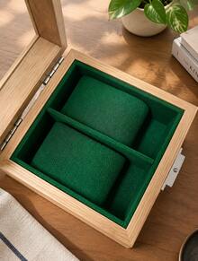 便攜式手提式手錶收納盒 防刮內裡翻蓋式手錶盒 男女通用 多功能手錶收納盒 適合居家旅行 手錶收藏家理想禮物 男士女士手錶配件 家居收納裝飾 旅行必需品 - 多色20 - 查看 6