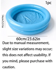 Small Swimming Pool, Family-Friendly Swimming Toys, Inflatable Swimming Pool, Inflatable Double-Layer Round Cushion Swimming Pool, Inflatable Swimming Pool - multicolor - View 11