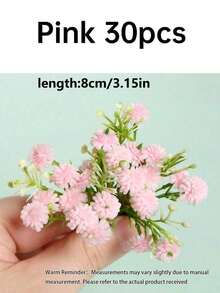 Artificial Mini Floral Decorations, Suitable For Wedding And Birthday Party Decor, Model House And Sculpture Scenes, High-Quality Miniature Models For Collectors And Event Planners, Applicable For Car, Fairy Garden, Balcony, Patio And - Mini Bouquet - View 12