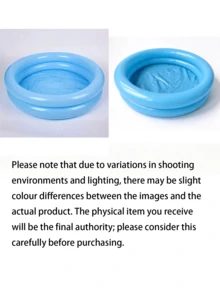 Small Swimming Pool, Family-Friendly Swimming Toys, Inflatable Swimming Pool, Inflatable Double-Layer Round Cushion Swimming Pool, Inflatable Swimming Pool - multicolor - View 2