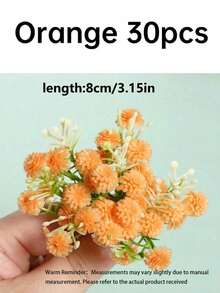 Artificial Mini Floral Decorations, Suitable For Wedding And Birthday Party Decor, Model House And Sculpture Scenes, High-Quality Miniature Models For Collectors And Event Planners, Applicable For Car, Fairy Garden, Balcony, Patio And - Mini Bouquet - View 16