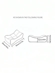 Lumbar Support Pillow Comfortable Back Cushion For Chair Office Nap Rest Waist Cushion With Adjustable Straps Breathable Velvet Cover Students Adults Desk Sleeping Support - 1PC - View 2