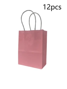 Kraft Paper Bags - Stylish Packaging Solution, Gift Wrapping, Reusable Shopping Bags, Party Decor, Craft Project Bag - Ideal For Small Businesses, , Wedding Decor, Valentine'S Day - Multicolor - View 13