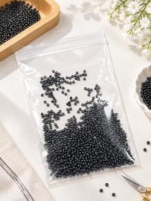 1000個 3.0奈米接髮環，矽膠銅扣接髮環，髮束配件，無縫微接髮扣 - 自然黑 - 查看 8