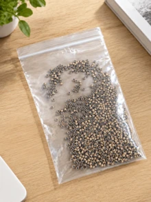 1000個 3.0奈米接髮環，矽膠銅扣接髮環，髮束配件，無縫微接髮扣 - 白色 - 查看 7