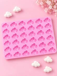 1 PC Cloud Shape Multi Grid DIY Silicone Mold Modern Flexible Non Stick Craft Mold For Soap Candle Clay Resin Epoxy Jewelry Plaster Polymer Clay Crafting Tool Home Decor Gift For Holiday Party Birthday Anniversary - Multicolor - View 14