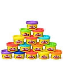 Hasbro Play Dough Set Party Favors, 15 Fun Size Mini Cans, Assorted Color Modeling Dough For Kids, Classroom Rewards, Prize Box Stuffers, School Gifts And Birthday Goodie Bags, Ages 2+ - Multicolor - View 13