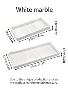 1PC SHATTERPROOF SILICONE MULTIPURPOSE TRAY FOR KITCHEN COUNTERTOP BATHROOM VANITY SINK SOAP DISPENSER PERFUME KEYS JEWELRY ORGANIZER STORAGE DECOR - multicolor - View 15