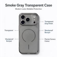 Teckwe Casing Ponsel - Casing Ponsel Magnetik Ultra Tipis dengan Jendela Pandang Lebar, Perlindungan Lensa Kamera Penuh, Tahan Guncangan, Pelindung Bumper TPU Bening, Anti Sidik Jari, Dopamin, Warna Transparan, Kompatibel dengan iPhone 18/17/16/15/14/13 Pro Pro Max Plus, Penutup Transparan Tipis, Penutup Pelindung Transparan Ultra Bening, Pas Tipis, Anti Gores, Tahan Lama, Terasa Seperti Tanpa Casing - MultiWarna - View 4