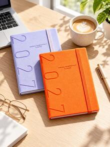2027 Weekly Monthly Planner Notebook, Pocket Size 77*107mm, Compact Daily Journal, Portable Schedule Organizer With Elastic Band, Hardcover Memo Notebook For Work, Study, Travel And Personal Planning - 365 days plan book - View 4